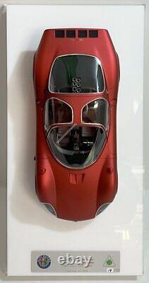 Décrire Machine Honneur Échelle taille 1/18 CLA AlfaRomeo Tipo 33/2 Stradale Rouge JPN