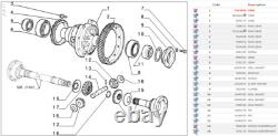 Différentiel Alfa 155 Fiat G. Punto Type Alfa Romeo 7676177 7622567 Différentiel Alfa 155 Fiat G. Punto Type Alfa Romeo 7676177 7622567