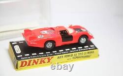 Dinky 210 Alfa Romeo 33 Tipo Le Mans Dans C'est Boîte Originale Près De La Monnaie Vintage