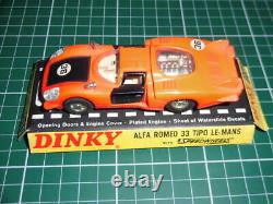 Dinky Fabriqué en Angleterre Alfa Romeo 33 Tipo Le-Mans