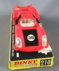 Dinky Toys GB 210 Alfa Romeo 33 Tipo Le Mans Rouge Orange Neuf en boîte 1