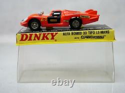 Dinky Toys GB N° 210 Alfa Romeo 33 Tipo Le Mans Jamais Joué Dans La Boîte MIB
