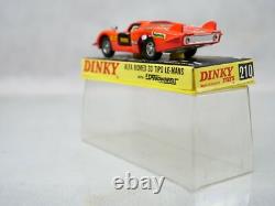 Dinky Toys GB N° 210 Alfa Romeo 33 Tipo Le Mans Jamais Joué Dans La Boîte MIB