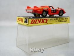 Dinky Toys GB N° 210 Alfa Romeo 33 Tipo Le Mans Jamais Joué Dans La Boîte MIB