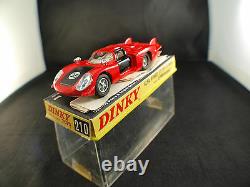 Dinky Toys GB N° 210 Alfa Romeo 33 Tipo Le Mans Jamais Joué Dans La Boîte Mib