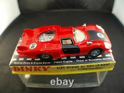Dinky Toys GB N° 210 Alfa Romeo 33 Tipo Le Mans Jamais Joué Dans La Boîte Mib