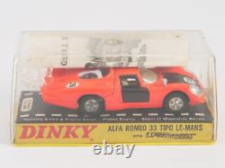 Dinky Toys GB N° 210 Alfa Romeo 33 Tipo Le Mans jamais joué dans sa boîte 1/43