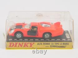 Dinky Toys GB N° 210 Alfa Romeo 33 Tipo Le Mans jamais joué dans sa boîte 1/43
