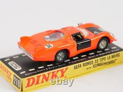 Dinky Toys GB N° 210 Alfa Romeo 33 Tipo Le Mans jamais joué dans sa boîte 1/43