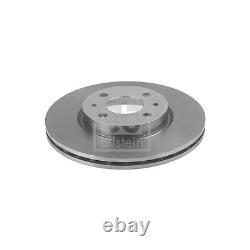 Disques de frein Febi + Ensemble de plaquettes de frein avant + arrière pour Alfa Romeo 155 Fiat Type