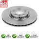 Disques De Frein Avant Febi Pour Alfa Romeo 147 156 Fiat Doblo Vauxhall Combo 500 Tipo