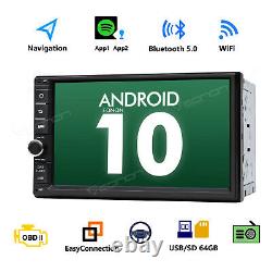 Eonon 7 Android 10 Double Din Stereo Radio Voiture Gps Sat Nav Dab+ Obd2 Wifi 2din