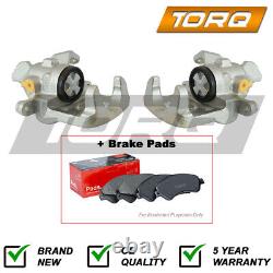 Étriers de frein + plaquettes arrière Torq pour Fiat Punto Tipo Alfa Romeo 145 146