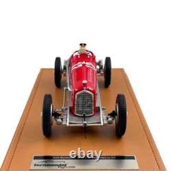 F1 Tecnomodel 1/18 Alfa Romeo P3 Type B T. Nuvolari n°12 Vainqueur Figurine Brake Action