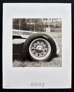 Jesse Alexander 1938 Alfa Romeo Tipo 158/159 Photographie Litho Pirelli
