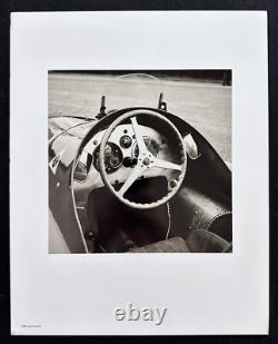 Jesse Alexander Photographie Lithographique du Cockpit de l'Alfa Romeo Tipo 158/159 de 1938