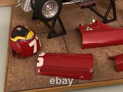 Kit monté en métal/résine MFH Model Factory Hiro Alfa Romeo Type 159 Fangio 1/20
