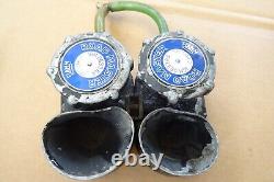 Klaxon vintage Fiamm Road Master Type Star 2 trompettes pour Alfa Romeo Lancia Maserati