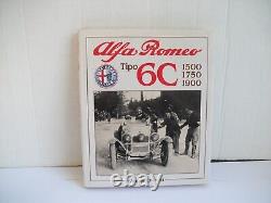 Livre Alfa Romeo Tipo 6c 1500, 1750, 1900, Par Angela Cherrett