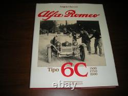 Livre Alfa Romeo Type 6c 1500\1750\1900 ou État Parfait