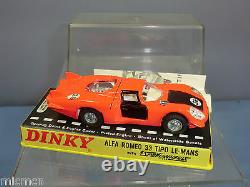 Modèle Dinky Toys No. 210 Alfa Romeo 33 Tipo Le-mans Mib