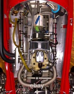 Modèle réduit à l'échelle 1/4 de la Alfa Romeo Tipo 159 Fangio Gran Prix F1 Rc Indy Tether