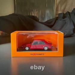 Modèle réduit en métal de l'Alfa Romeo 75 V6 3.0 au 1/43 par Minichamps PMA