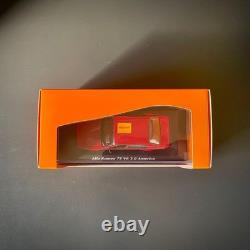 Modèle réduit en métal de l'Alfa Romeo 75 V6 3.0 au 1/43 par Minichamps PMA