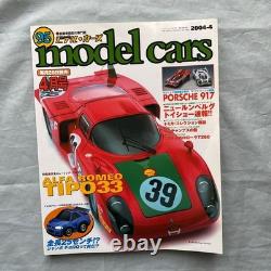 Modèles réduits de voitures 95 Alfa Romeo Tipo 33 Porsche 917 Choro Q 25ème tour commémoratif relié