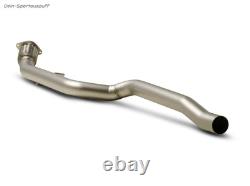 Pipe sonore pré-muffler en acier inoxydable Remus Acciaio pour Alfa Romeo Giulia Veloce Tipo 952