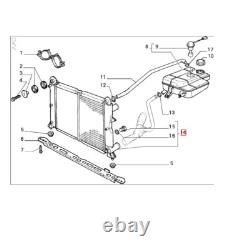 Radiateur de refroidissement moteur Fiat Type Alfa Romeo 155 d'origine 7641779
