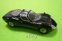 Rare collection de mini voitures Kyosho 1/64 Alfa Romeo Tipo 33 Stradale noire