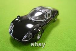 Rare collection de mini voitures Kyosho 1/64 Alfa Romeo Tipo 33 Stradale noire