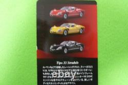 Rare collection de mini voitures Kyosho 1/64 Alfa Romeo Tipo 33 Stradale noire
