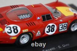 Spark 1/43 Le Mans Out Delta Alfa Romeo Tipo 33/2 38 1968 24h 5th T33/b
