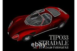 Taille Big Model Factory Hiro 1/12 Alfa Romeo Tipo33 Stradale Du Japon 4928