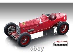 Tecnomodel 1/18 Alfa Romeo P3 Tipo B Allemand Gp Caracciola #2 1932 #tm18-266a Nouveau