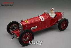 Tecnomodel 1/18 Alfa Romeo P3 Tipo B Monza GP 1932 Vainqueur #6 TMD18-326B NEUF