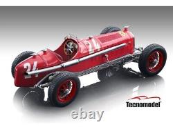 Tecnomodel 1/18 Alfa Romeo P3 Tipo B Monza GP Nuvolari #24 1932 #TM18-266C NOUVEAU