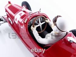 Tecnomodel Mythos 1/18 Alfa-Romeo P3 Tipo B Vainqueur GP d'Italie 1932 R. Carac