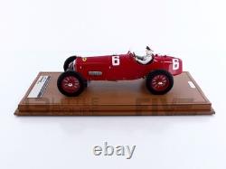Tecnomodel Mythos 1/18 Alfa-Romeo P3 Tipo B Vainqueur GP d'Italie 1932 R. Carac