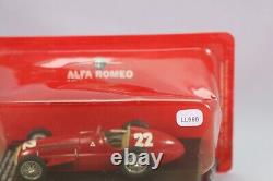 Traduisez ce titre en français : LL989 Fabbri Alfa Romeo 05 1/43 143 22 Type 159 Alfetta GP Espagne 1951 Boue.
