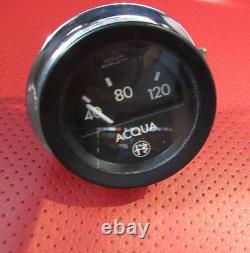 Véritable instrumentation Alfa Romeo Type 105 115 : manomètre de pression et température d’eau