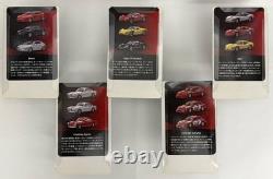 /rare Kyosho 1/64 ensemble de 5 mini-voitures Alfa Romeo Brera TZ2 Tipo33 Giulietta